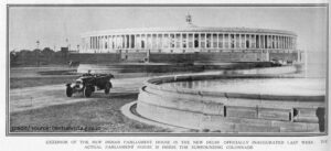 history-of-first-the-parliament-house-of-india-in-marathi